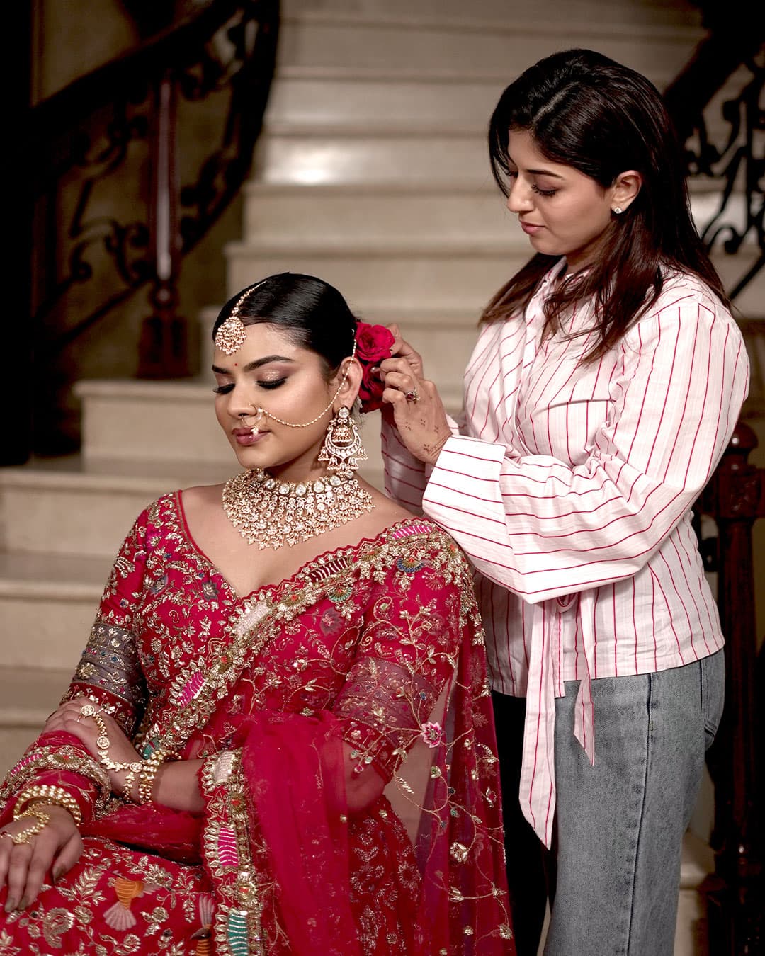 Salon Setup for Wedding Events